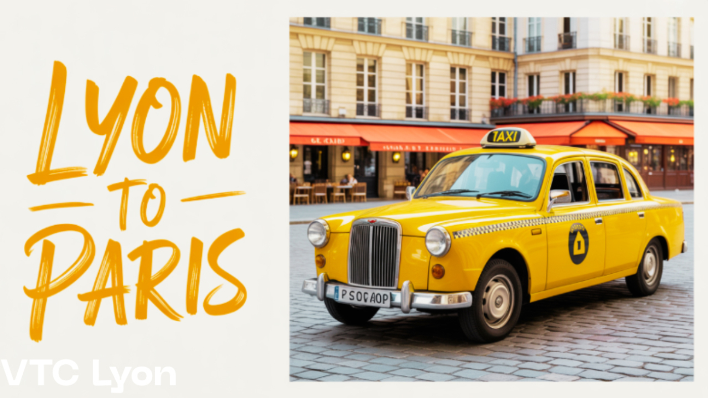 Taxi Lyon Paris